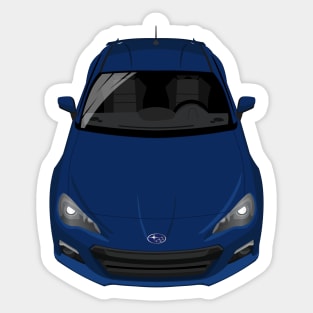 BRZ - Dark Blue Sticker